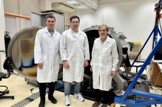 Thumbnail for the post titled: Стажування наукових співробітників відділу механіки іонізованих середовищ Дмитра ВОРОНОВСЬКОГО і Богдана ЮРКОВА